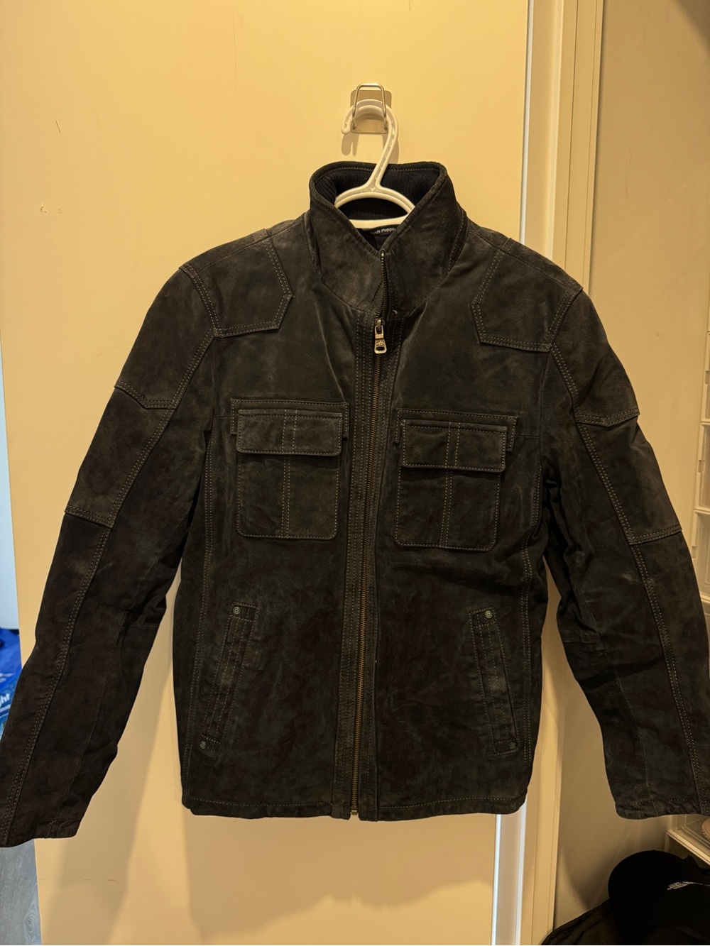 Men's Black pigskin Jacket- brand new